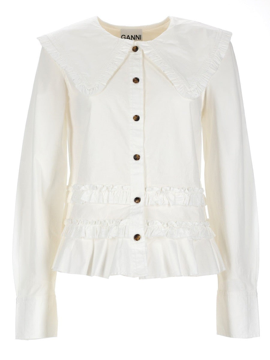 GANNI - RUFFLE SHIRT ruffle-shirt_7262927a-5890-4c47-bc67-e46e225d4603