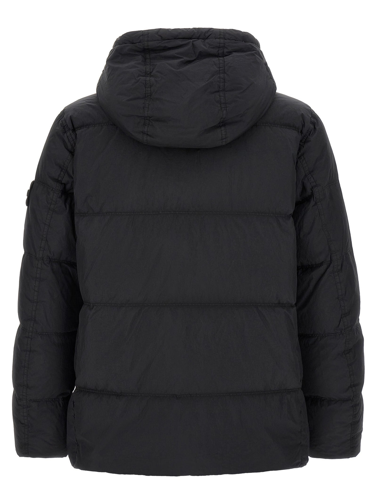 Stone Island - Ruffled effect down jacket