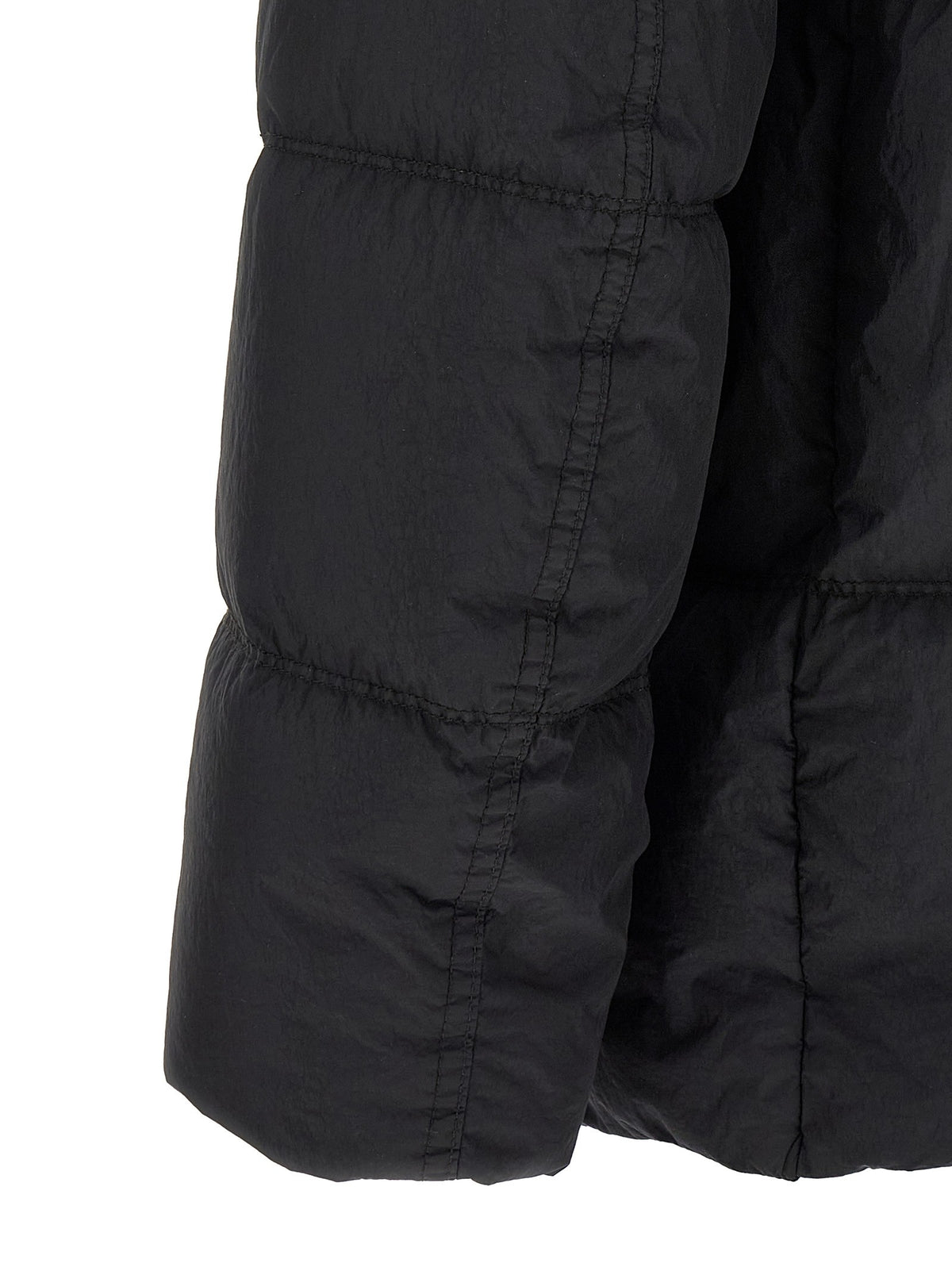Stone Island - Ruffled effect down jacket
