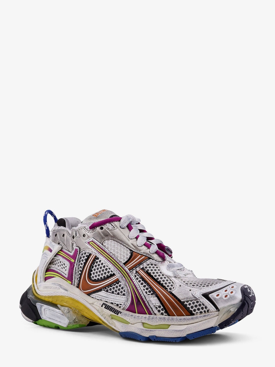 Balenciaga - Runner low-top mesh sneakers