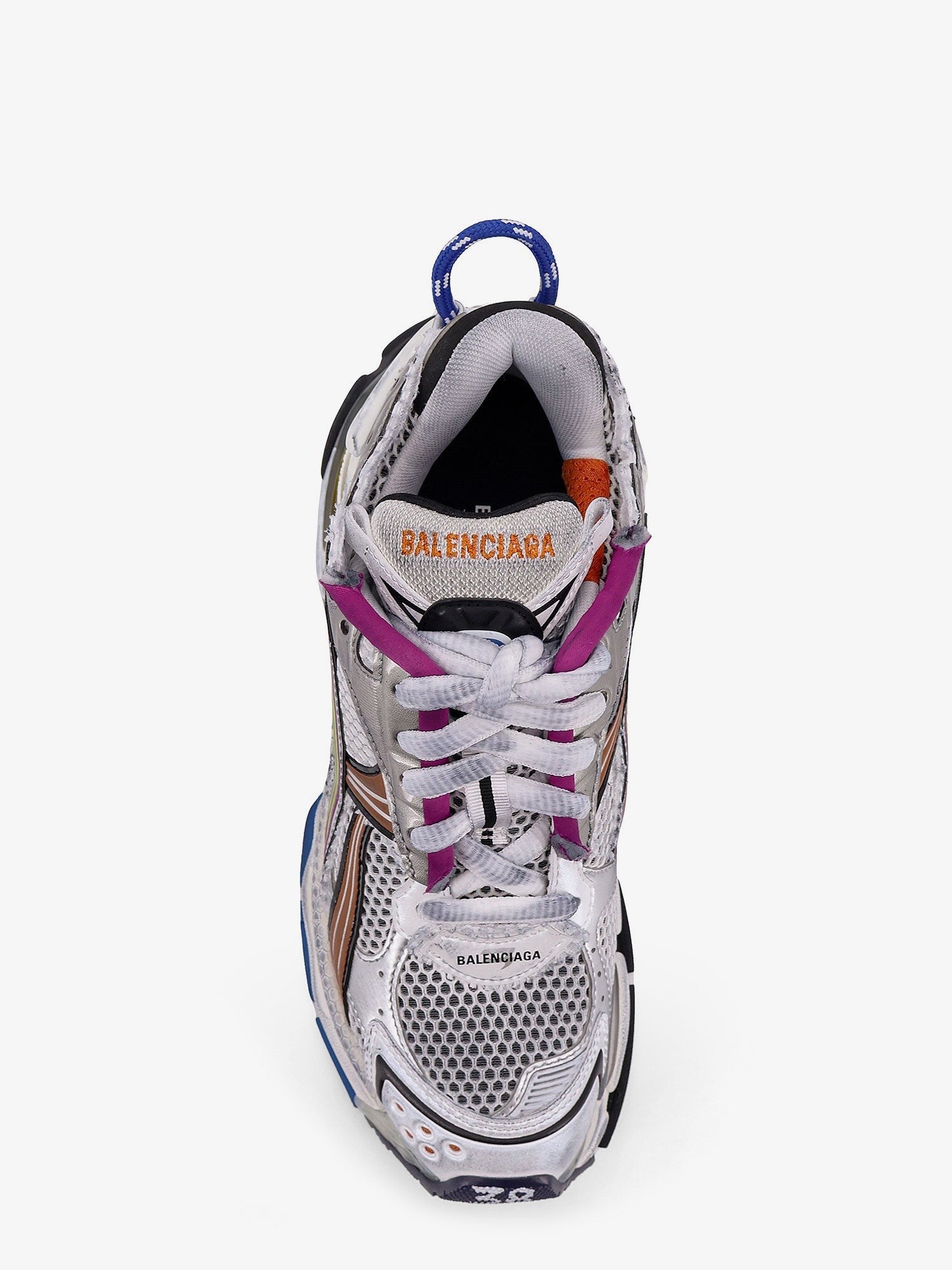 Balenciaga - Runner low-top mesh sneakers