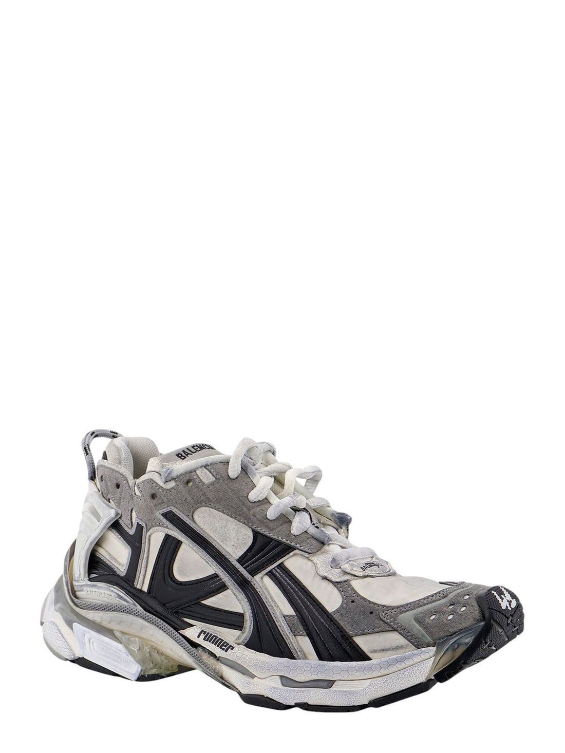 Balenciaga Runner nylon sneakers with contrasting inserts