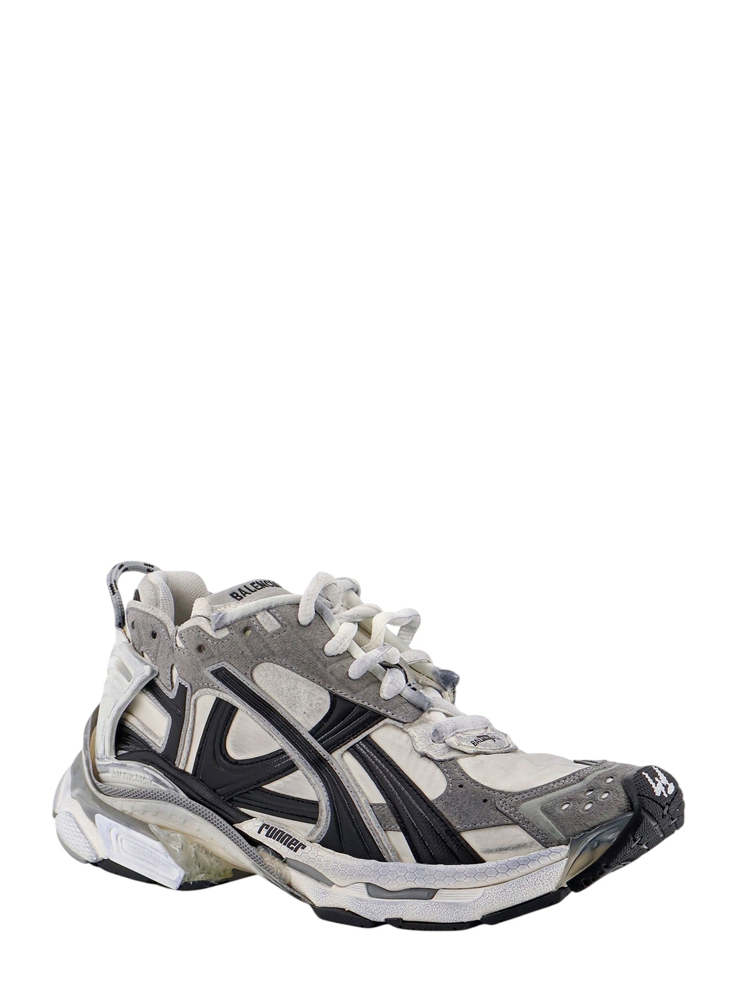 Balenciaga Runner nylon sneakers with contrasting inserts