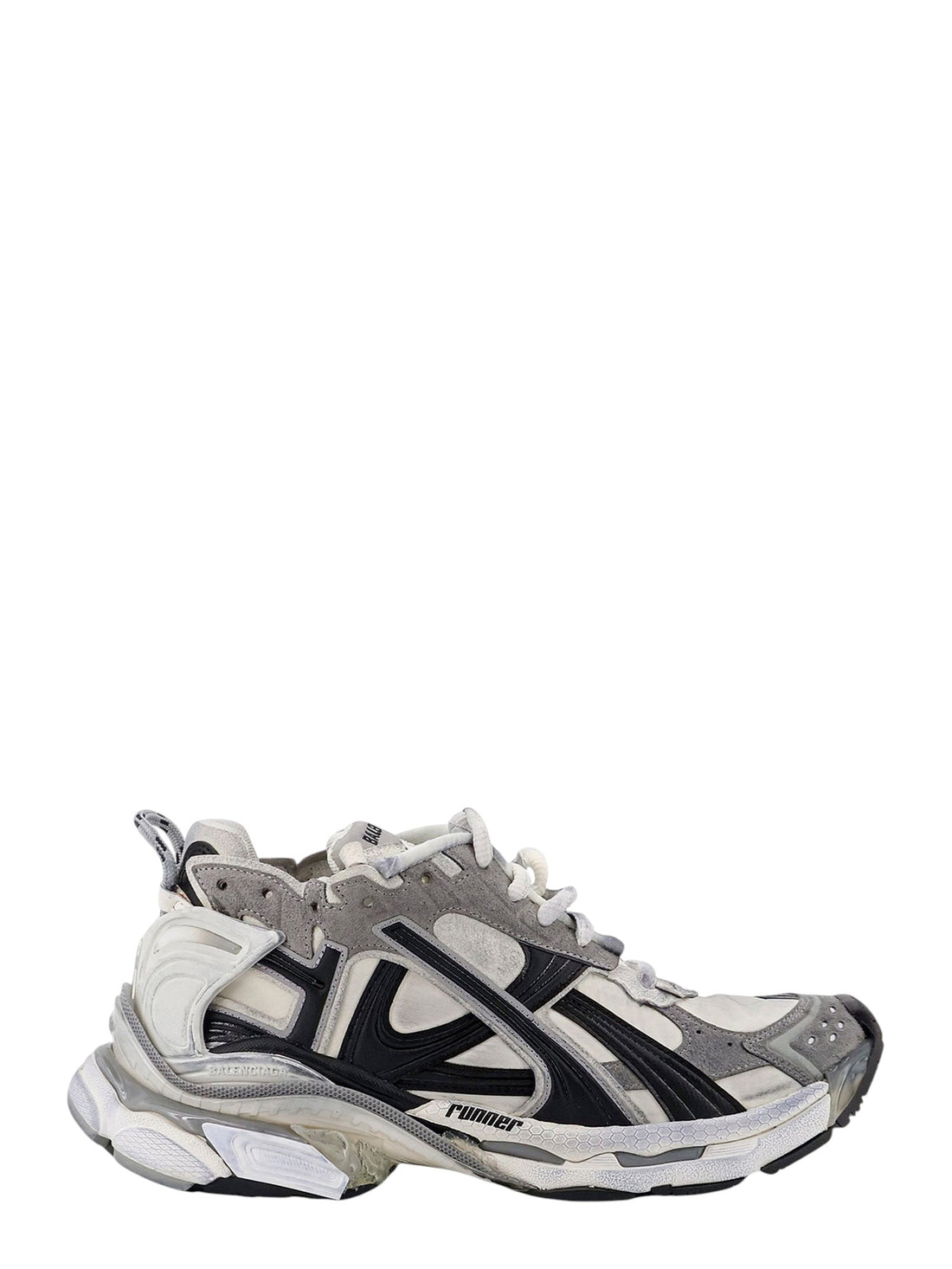 Balenciaga Runner nylon sneakers with contrasting inserts