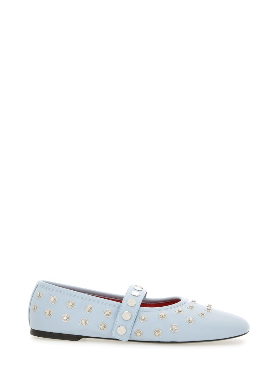 stella mccartney - "RYDER" BALLERINA WITH STUDS ryder-ballerina-with-studs