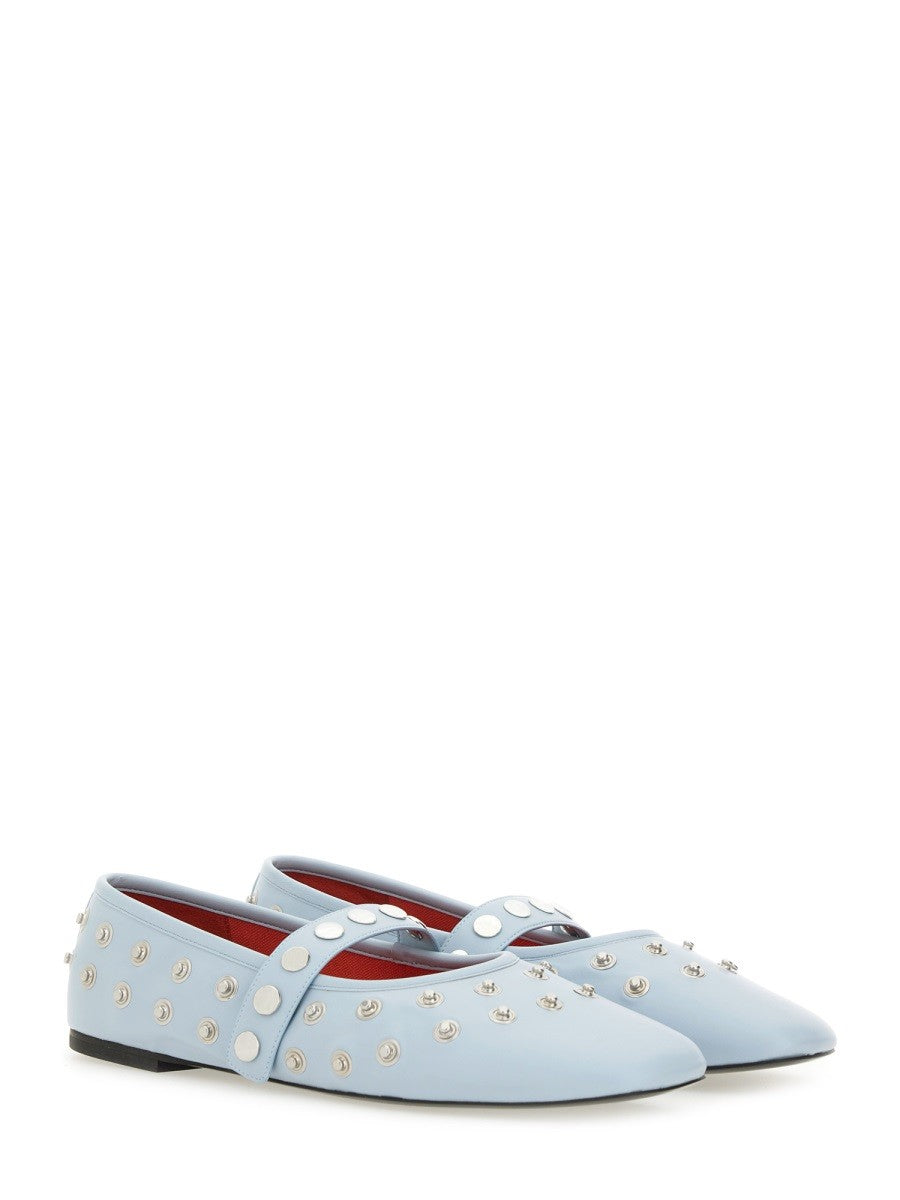 stella mccartney - "RYDER" BALLERINA WITH STUDS ryder-ballerina-with-studs