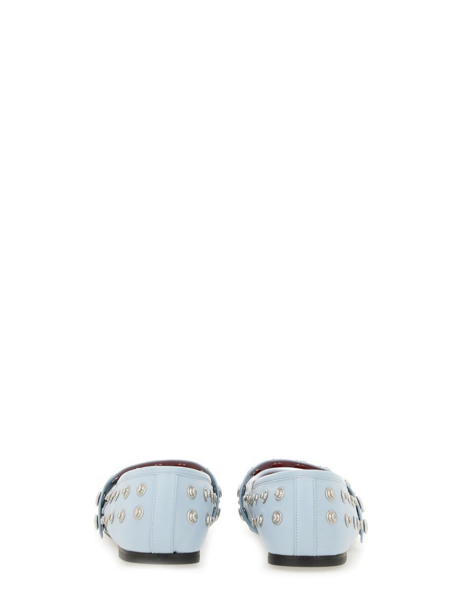 stella mccartney - "RYDER" BALLERINA WITH STUDS ryder-ballerina-with-studs_ddd93bbb-12e5-438b-ba91-eb9c1566c8f9