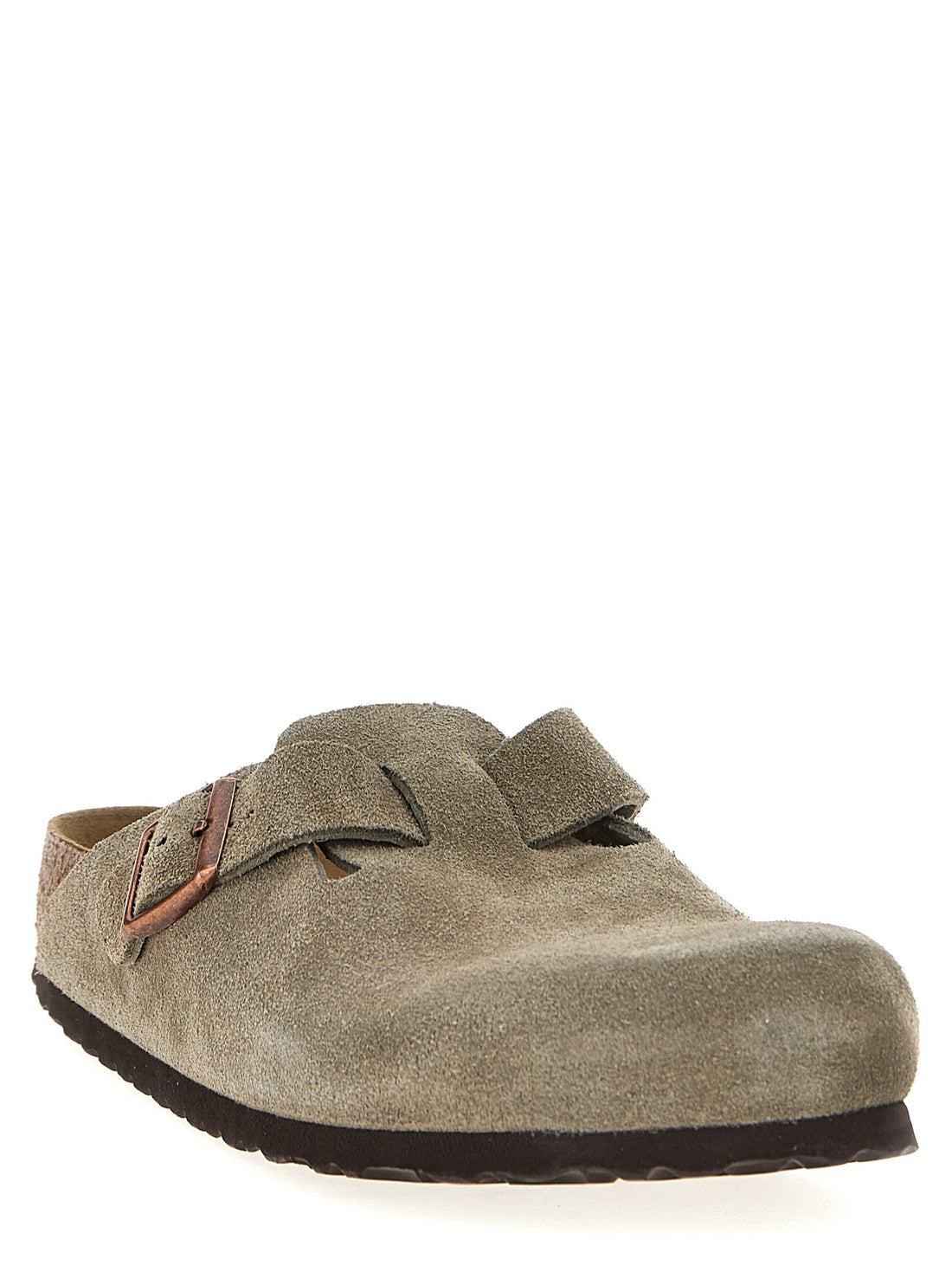 Birkenstock - Boston suede clog Unisex TAUPE