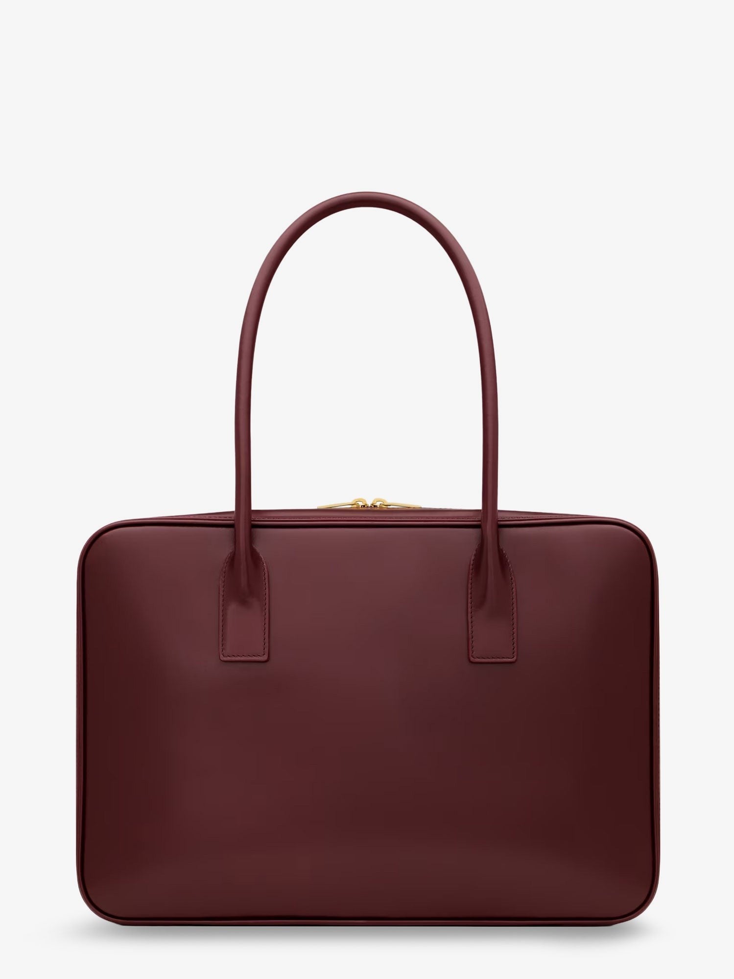 Sac de Jour in Box leather handbag with metal lock detail