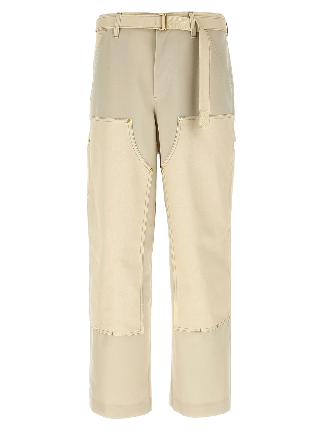SACAI - Sacai x Carhartt WIP 'Duck' pants beige 3