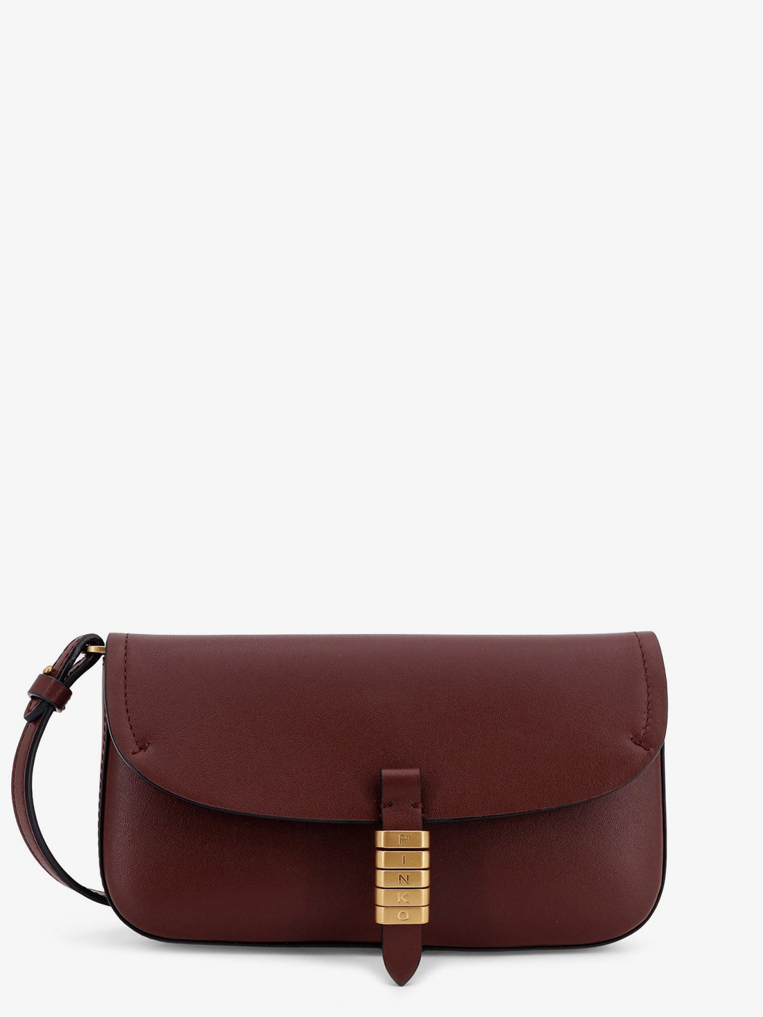 Pinko - Saddle Flat leather crossbody bag saddle-flat-leather-crossbody-bag_90e84ad2-055a-41f2-9ce6-452429991688