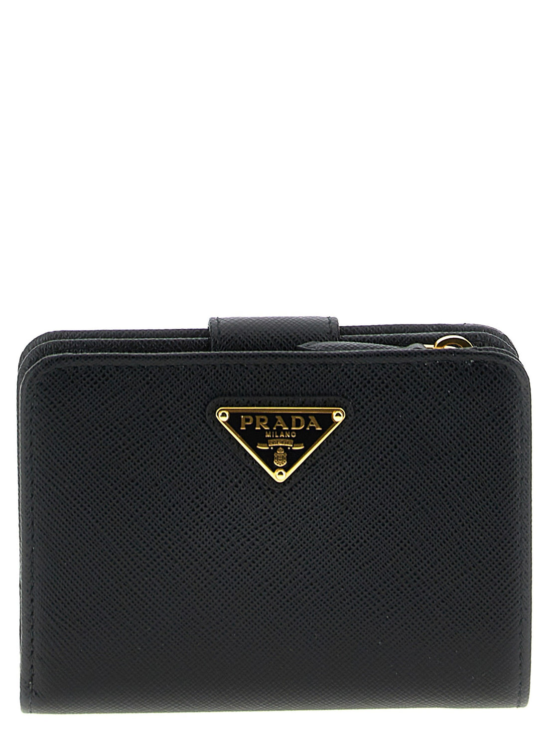 PRADA - Saffiano small wallet Black U