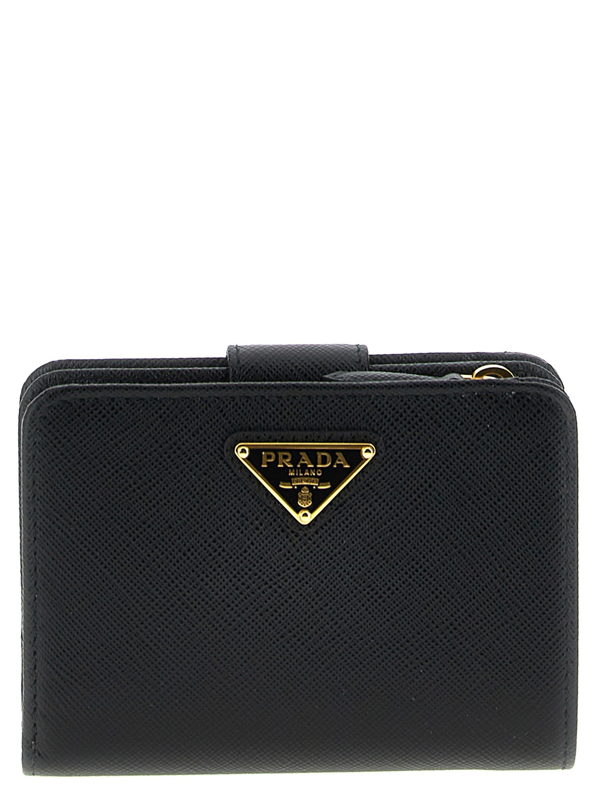 PRADA - Saffiano small wallet Black U