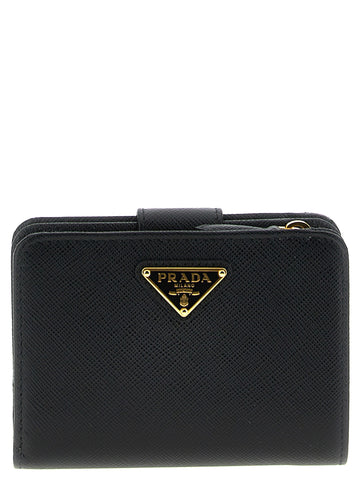 PRADA - Saffiano small wallet Black U