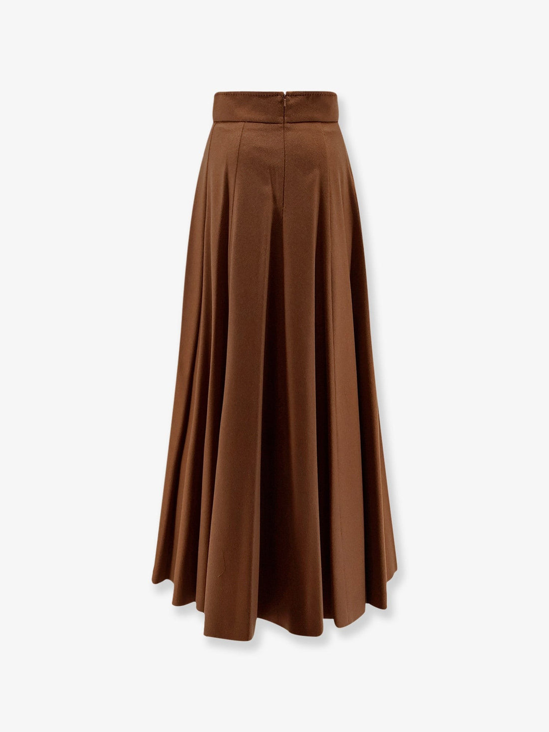 Sagra long camel skirt