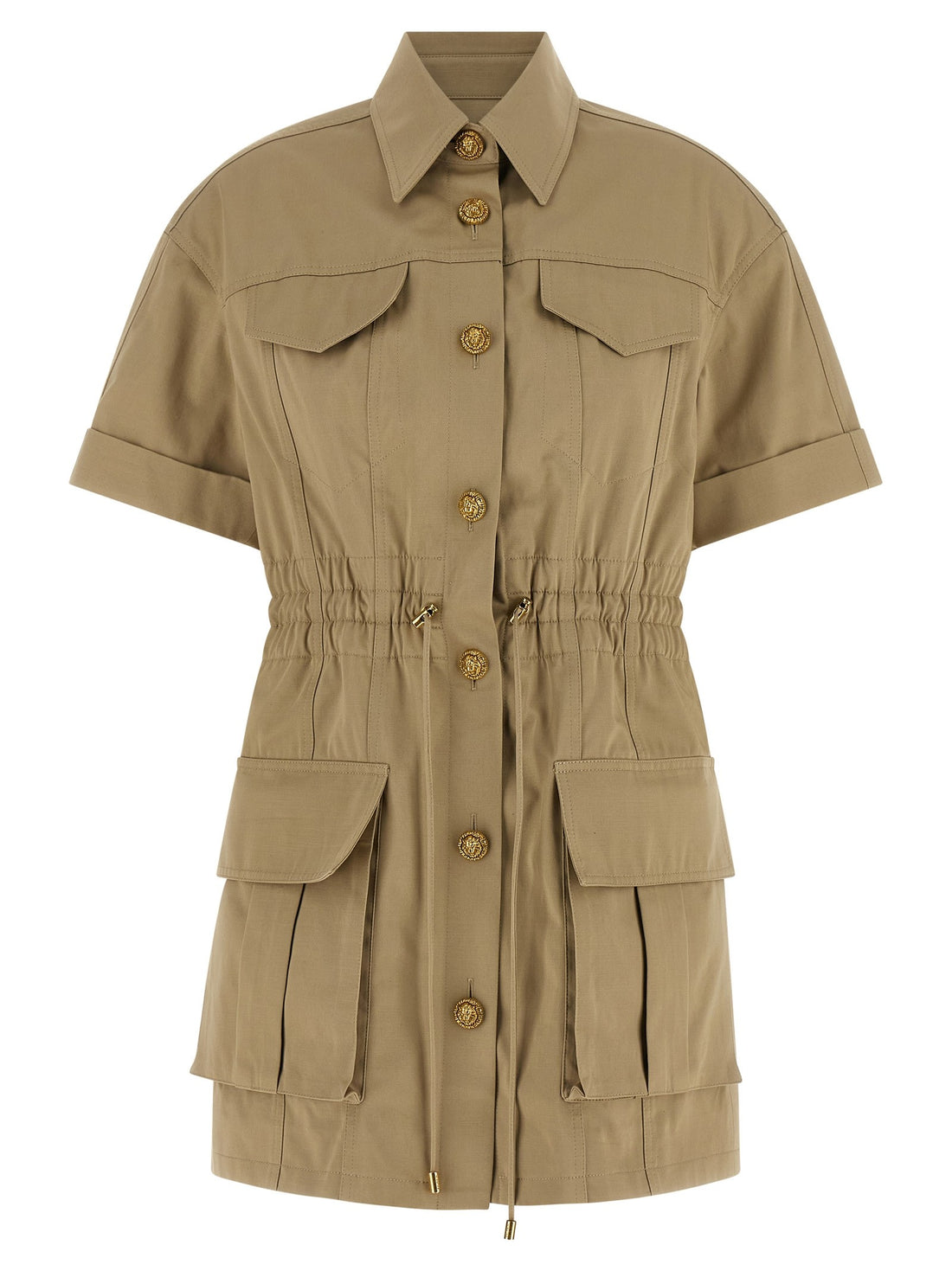 Balmain - Saharan dress GREEN
