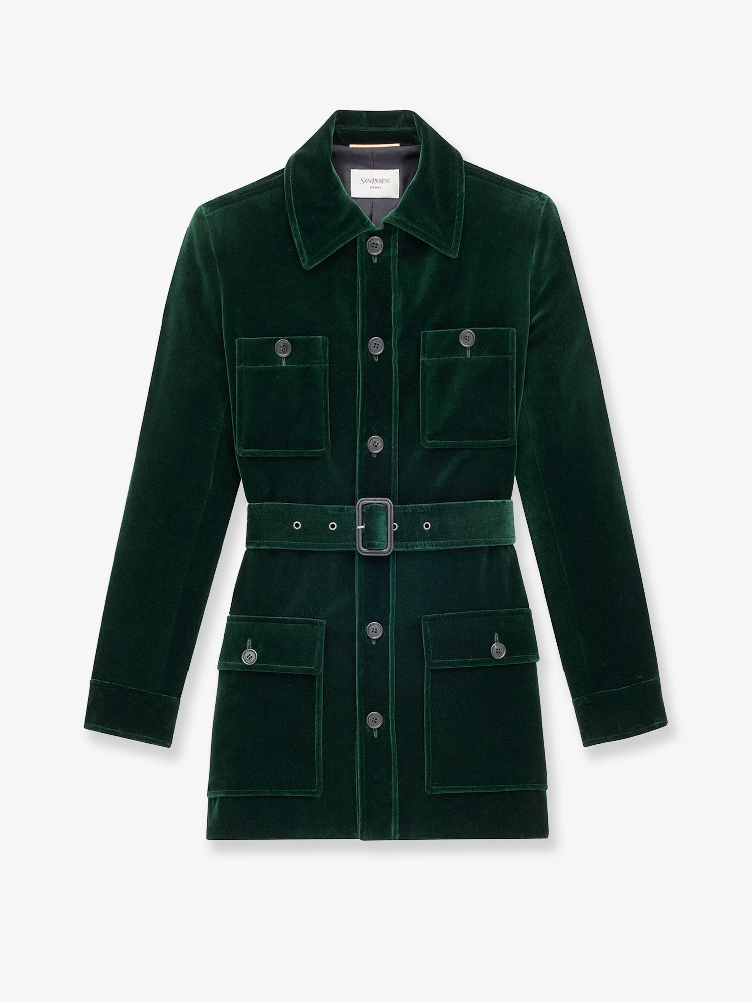 Sahariana velvet blazer