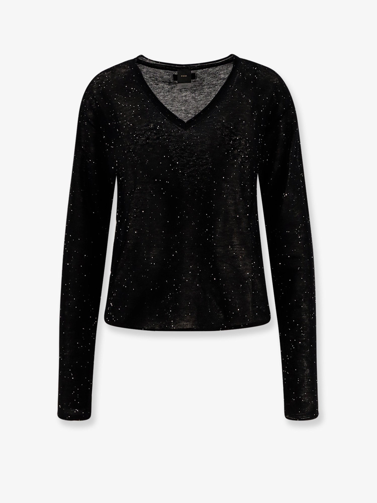 Salomone wool sweater with micro sequins