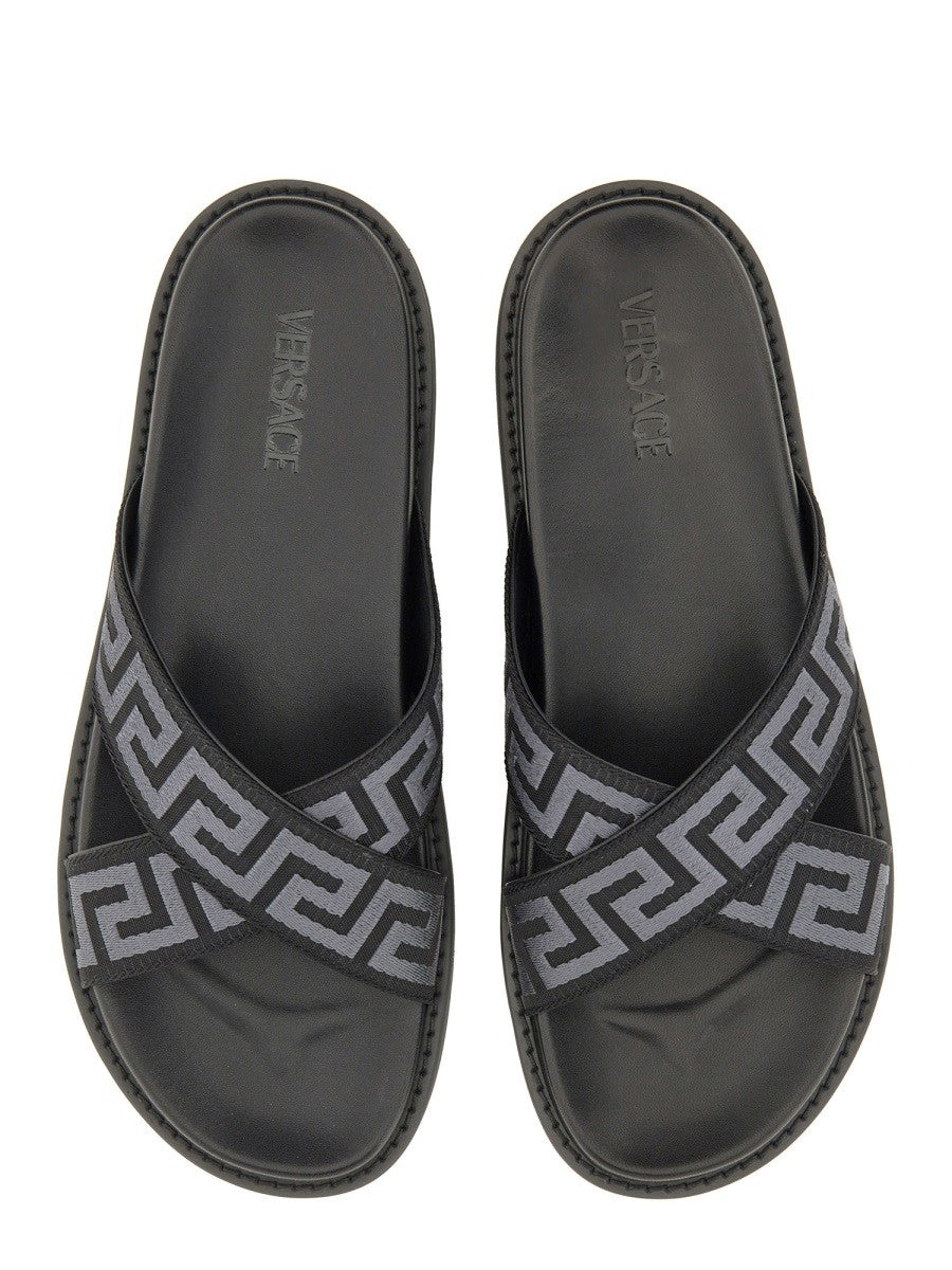 SANDAL WITH LOGO