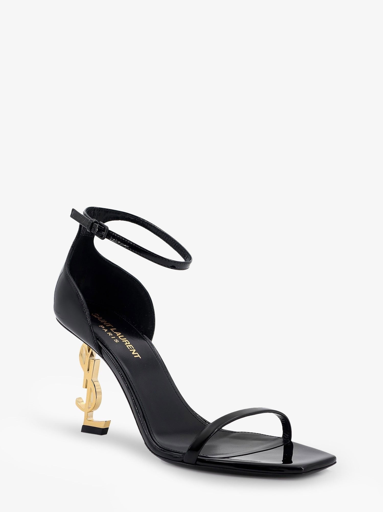 Saint Laurent - Opyum 85 patent leather sandals