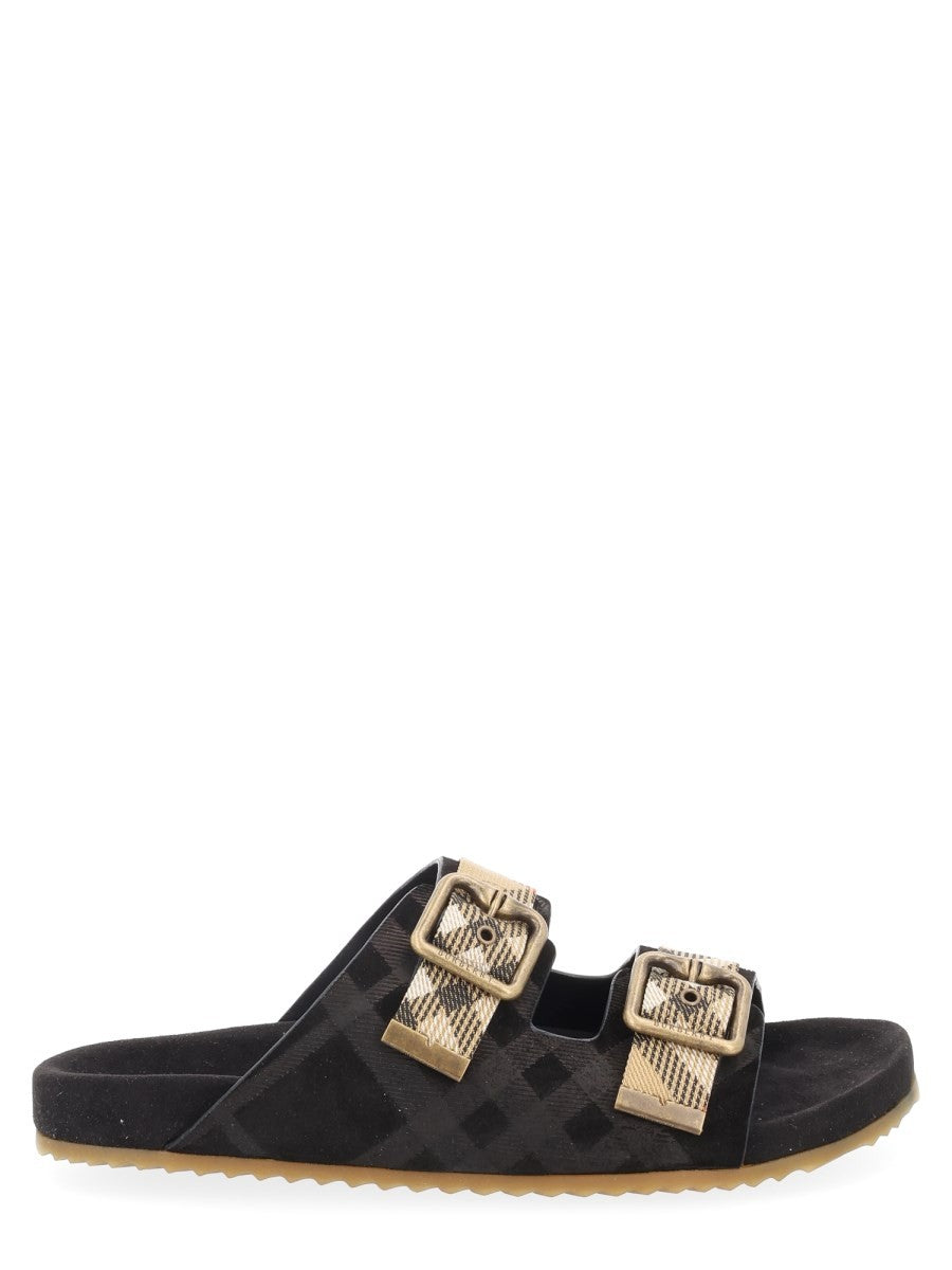 Burberry - Sandalo "Urchin" Black