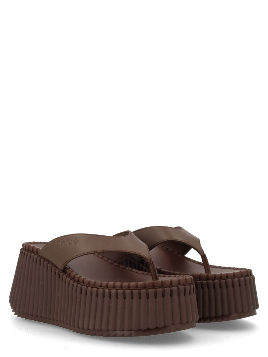 CHLOÉ - SANDALO "NAMA"
