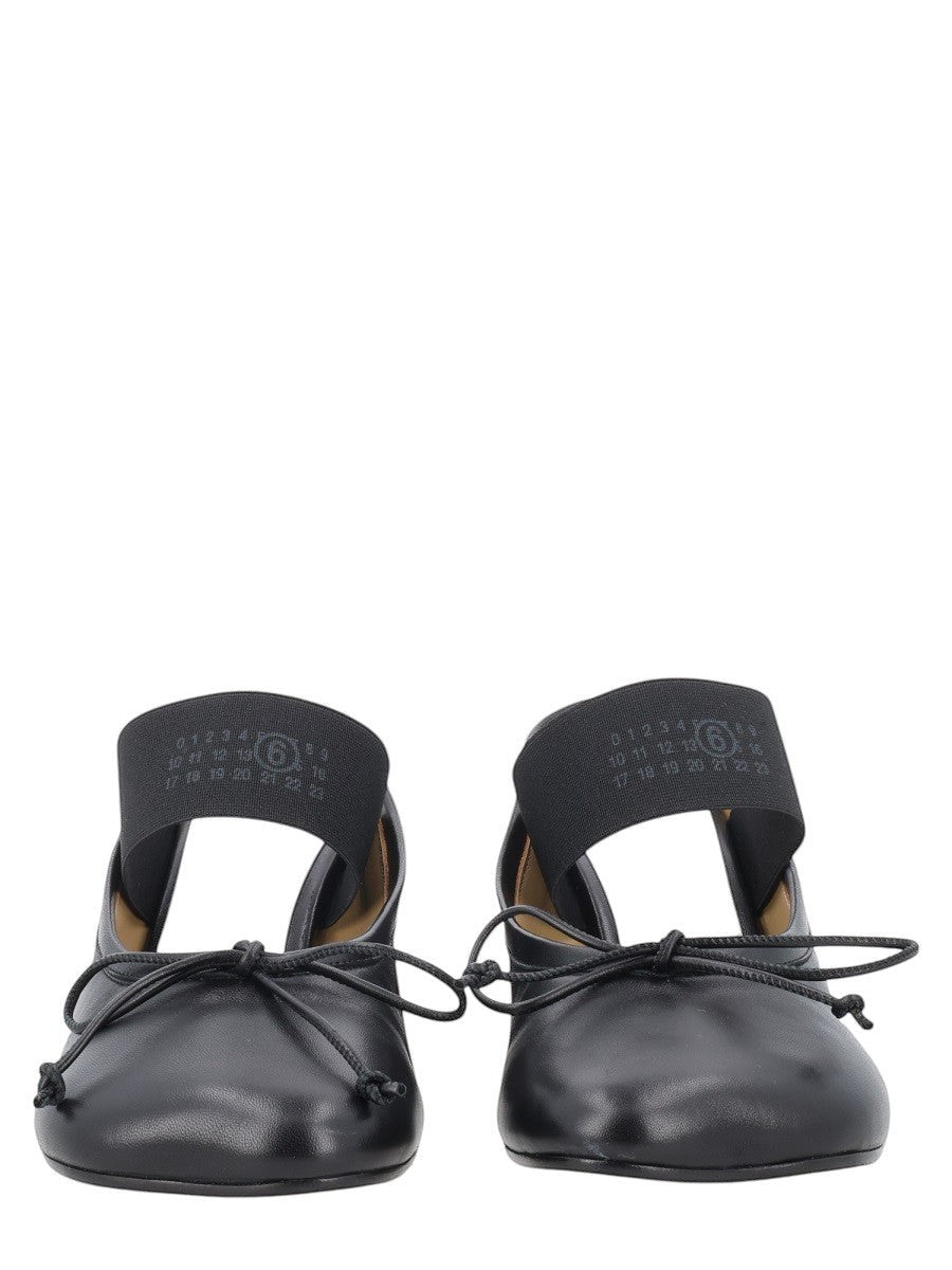 MM6 MAISON MARGIELA MM6 MAISON MARGIELA - Sandal Numeric Anatomic with Heel - Black