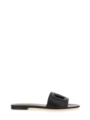 Dolce & Gabbana - SANDALO SLIDE CON LOGO