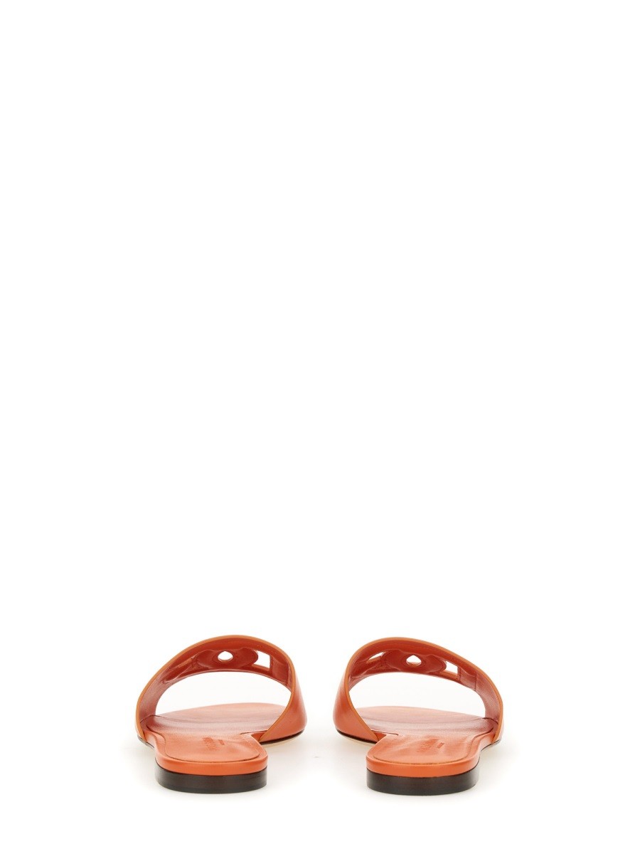 Dolce & Gabbana - SANDALO SLIDE CON LOGO