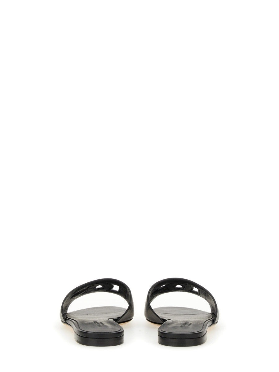 Dolce & Gabbana - SANDALO SLIDE CON LOGO