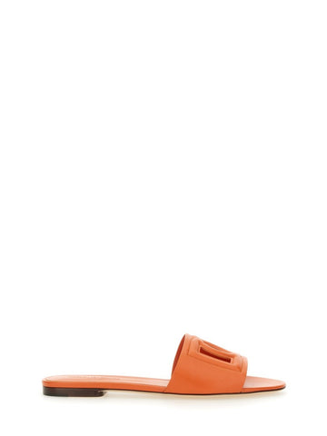 Dolce & Gabbana - SANDALO SLIDE CON LOGO
