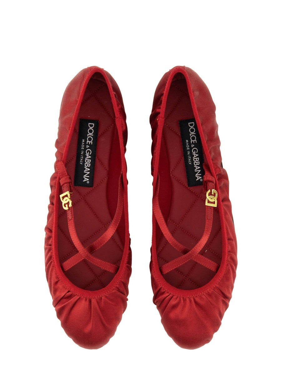 Dolce & Gabbana Dolce & Gabbana - SATIN BALLERINA