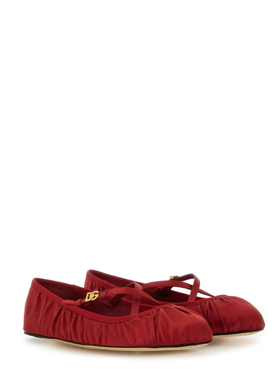 Dolce & Gabbana Dolce & Gabbana - SATIN BALLERINA