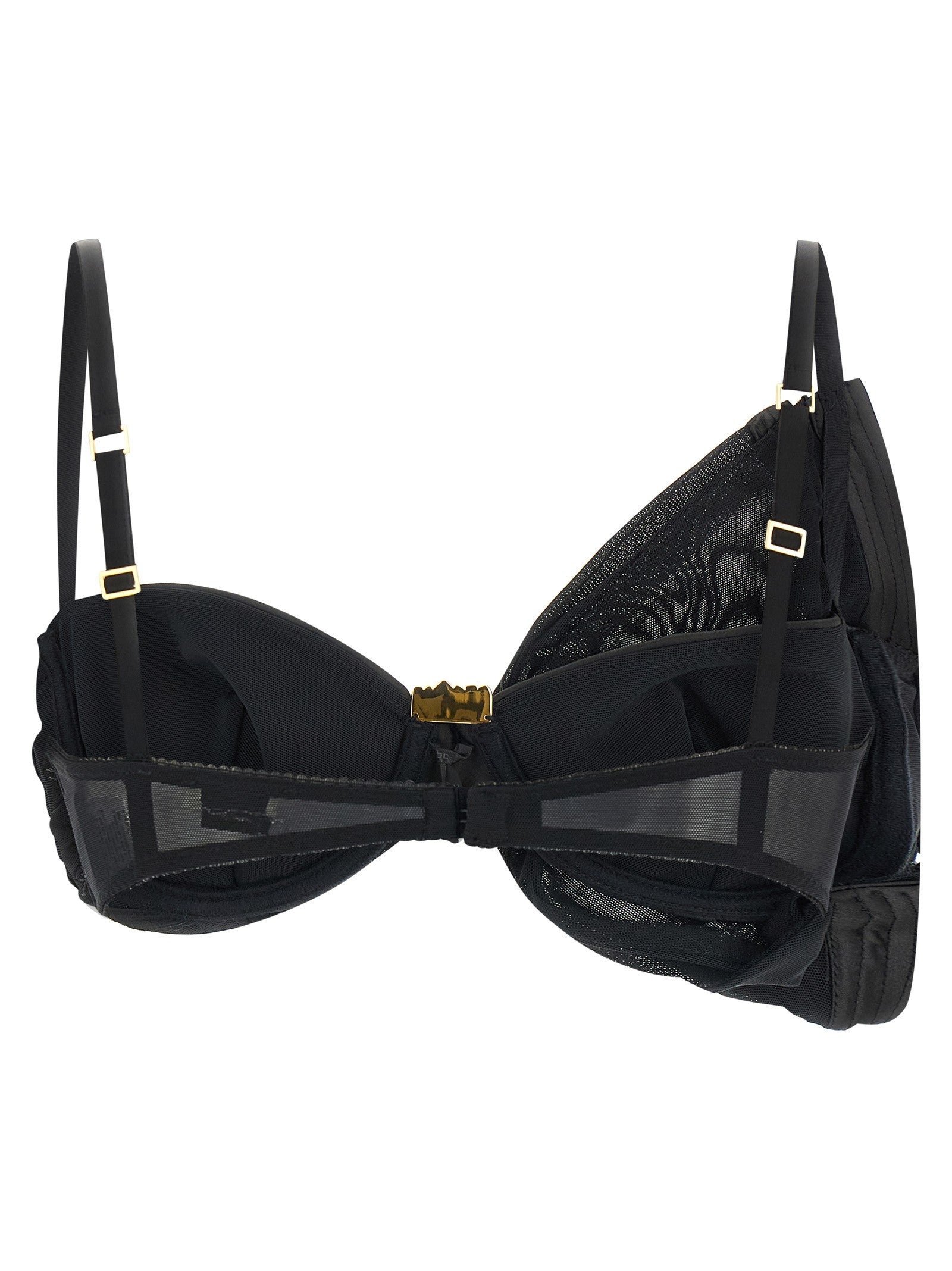 Elisabetta Franchi - Satin bra and tulle satin-bra-and-tulle