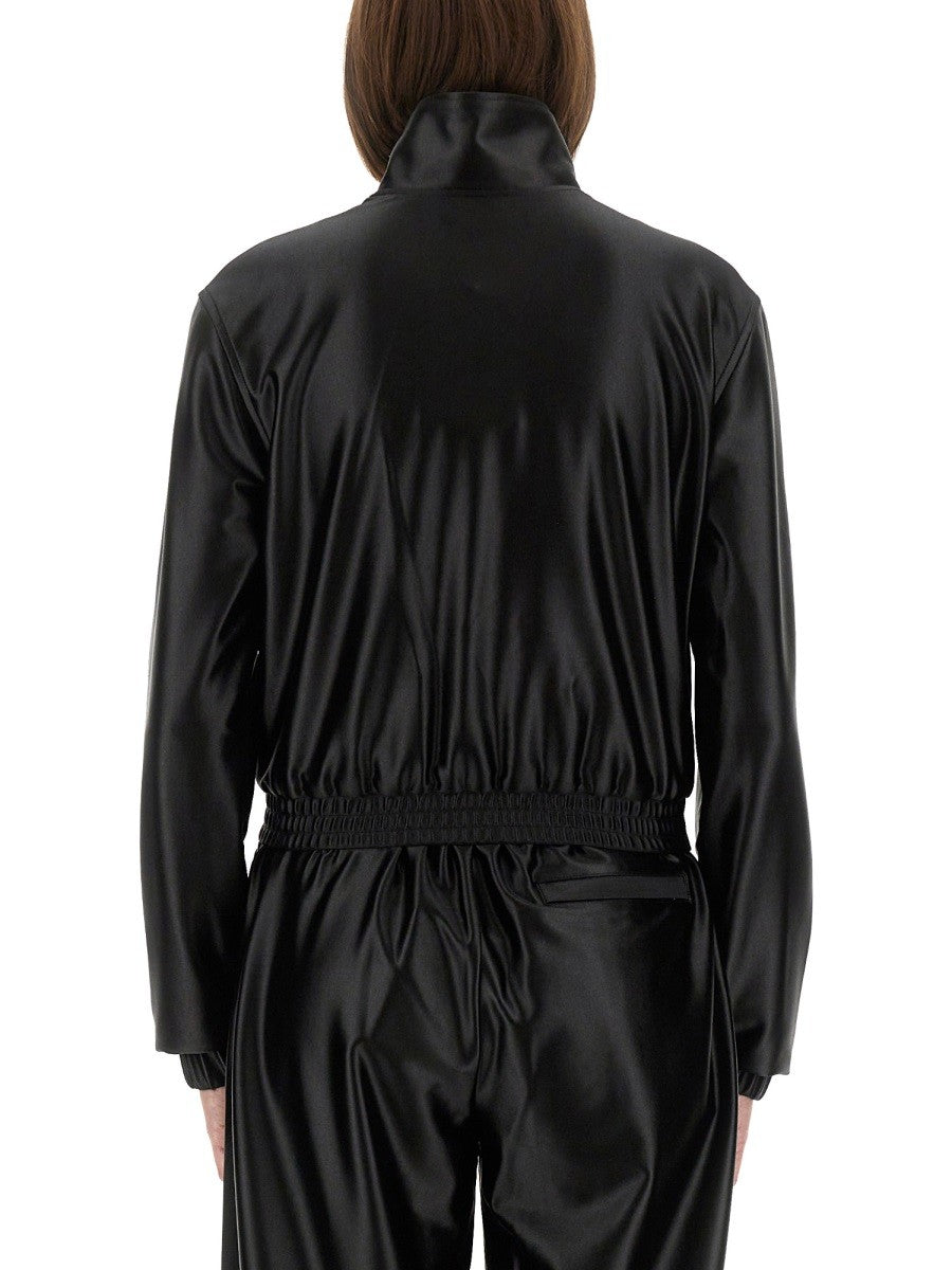 Alexander Wang - SATIN FAILLE SWEATSHIRT