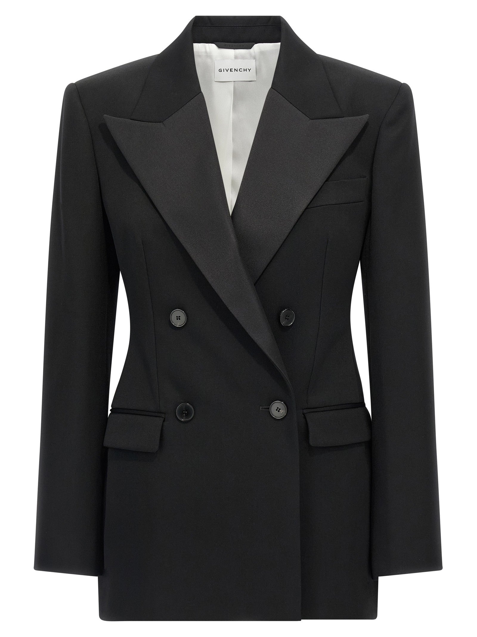 Givenchy - Satin lapel blazer