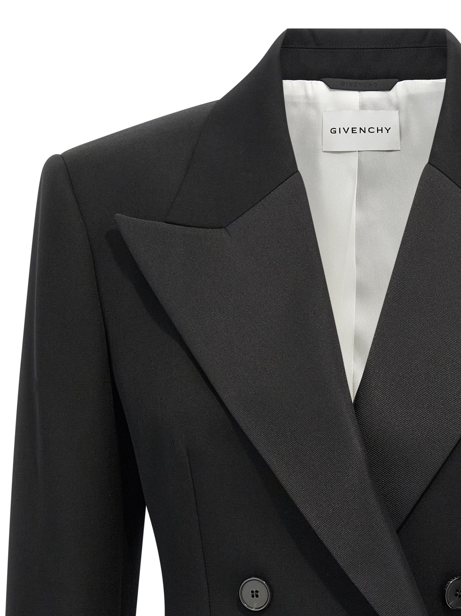 Givenchy - Satin lapel blazer