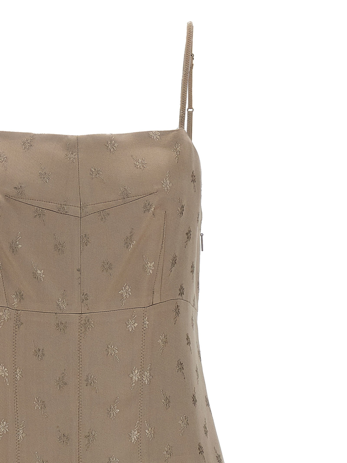 Fendi - Satin midi dress