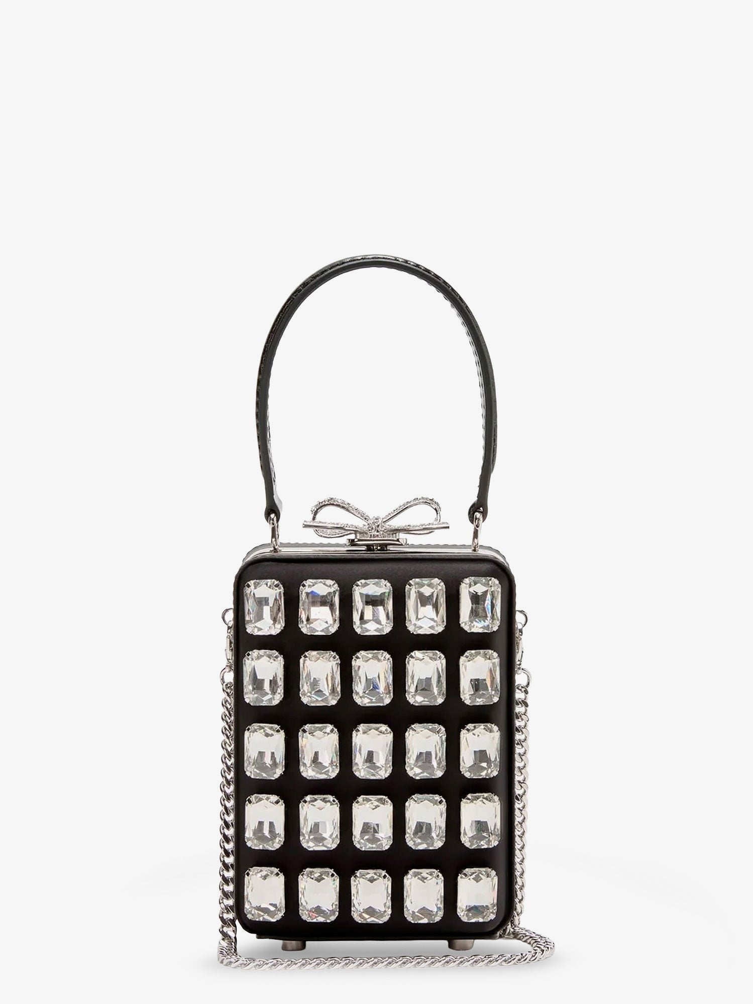 SELF PORTRAIT - Satin shoulder bag with crystals satin-shoulder-bag-with-crystals_937c69f8-1b58-450f-b7ae-c0891fe85b25