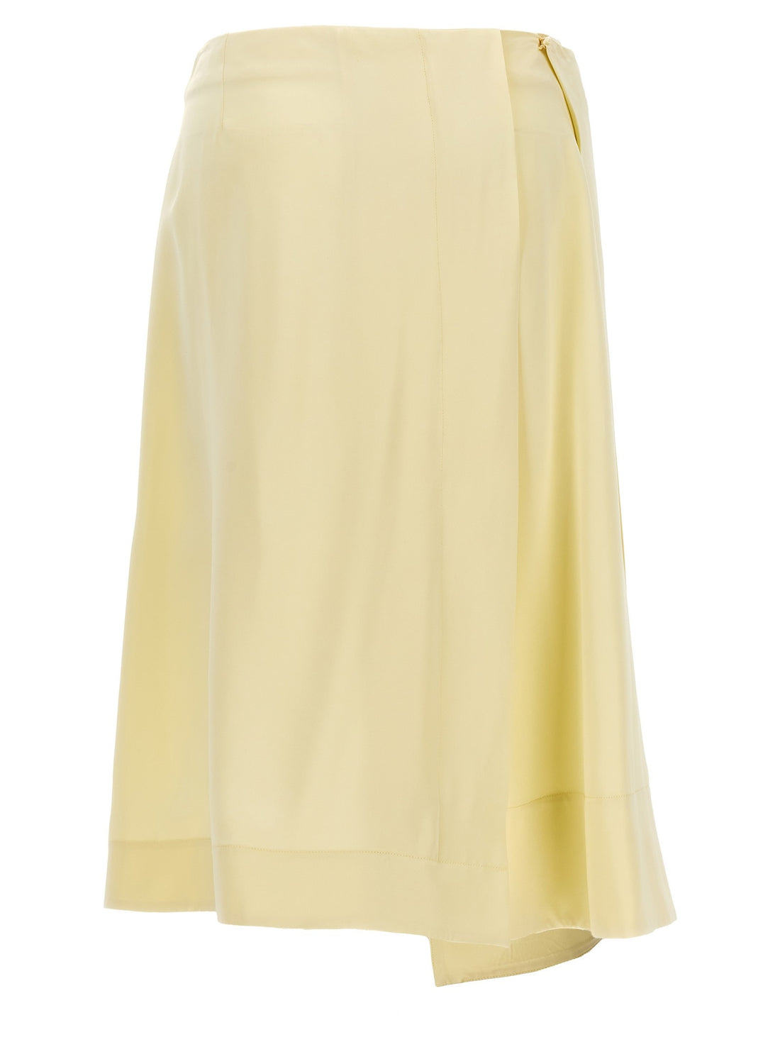 JIL SANDER - Satin skirt with side slit satin-skirt-with-side-slit_b71de05b-7c7f-4027-a734-3e71333fa95b