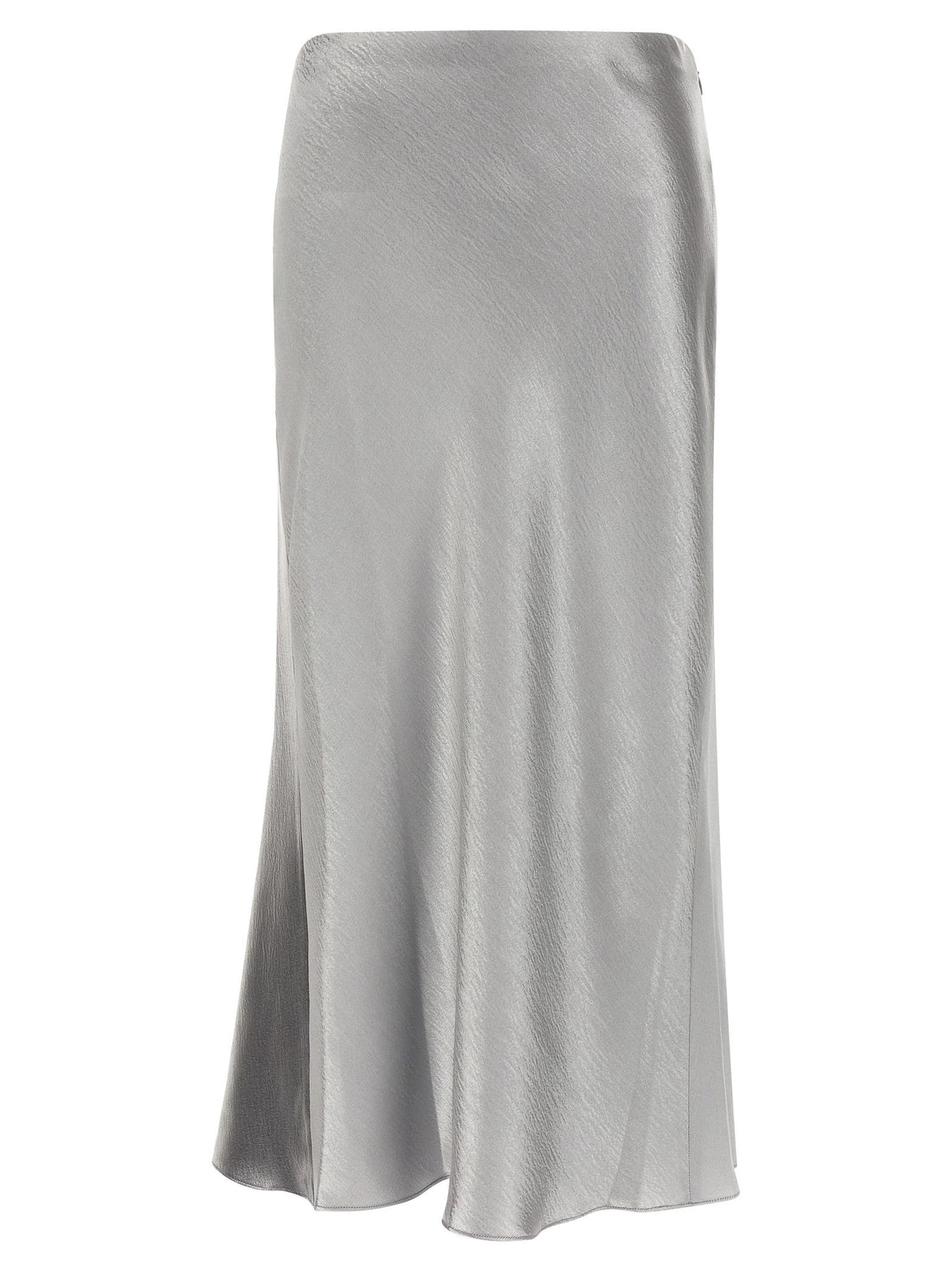 Tory Burch - 'Satin' skirt gray 10