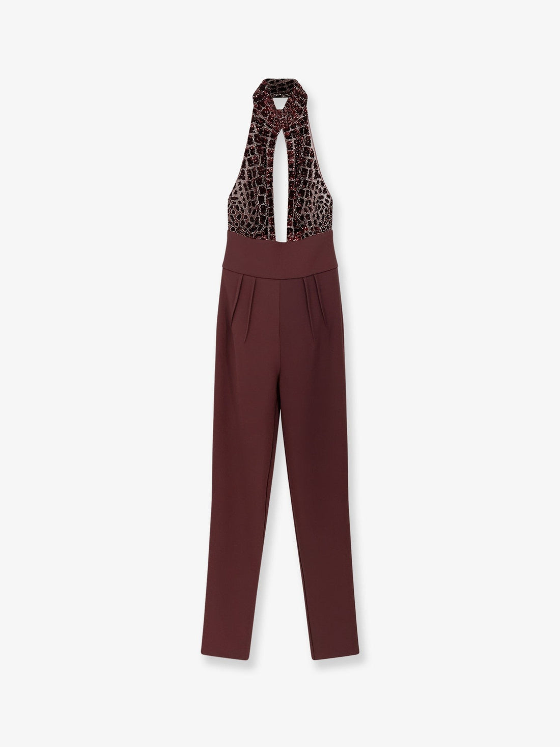 Elisabetta Franchi Elisabetta Franchi - Satin suit with sewuins on the top