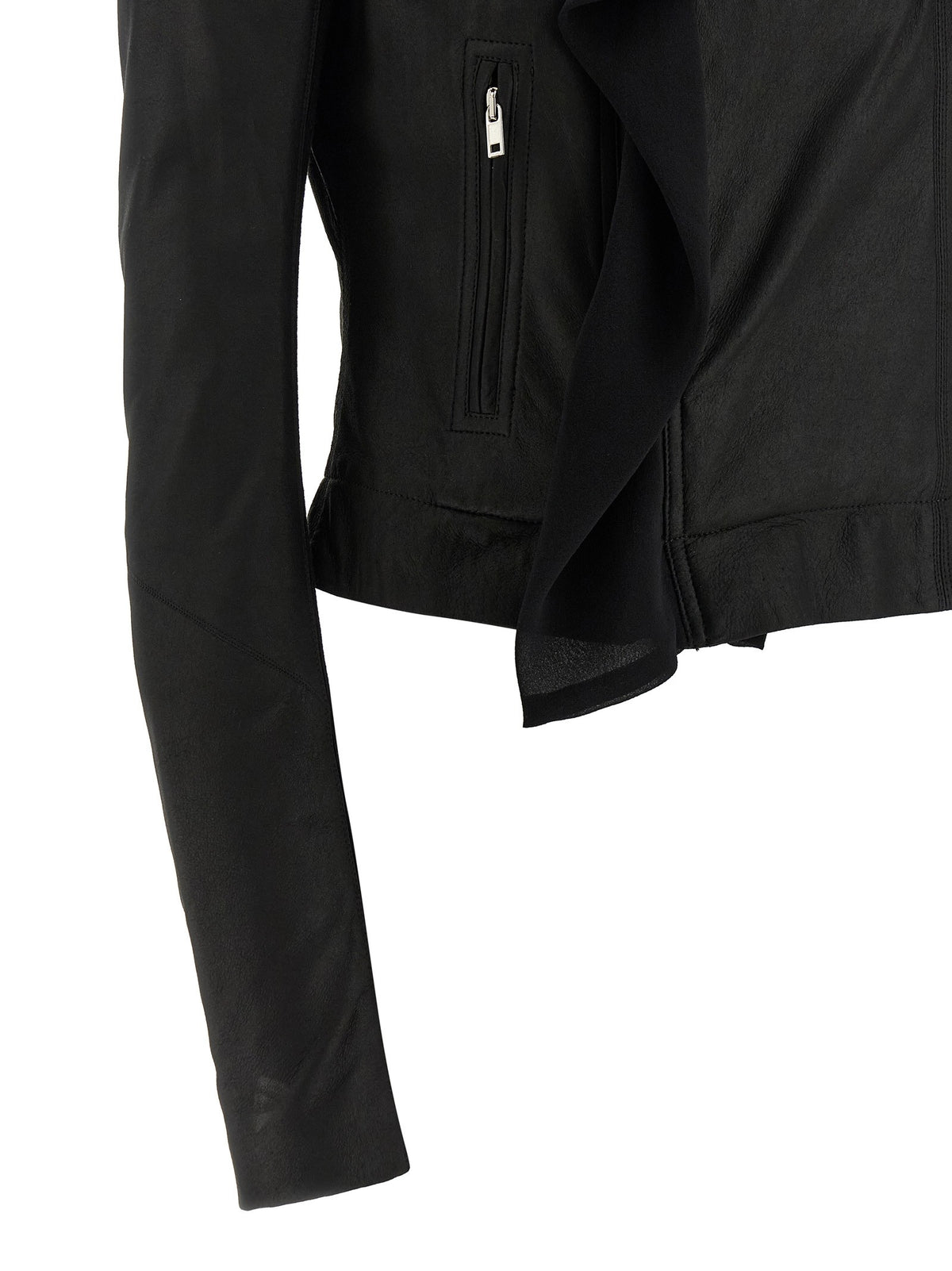 RICK OWENS - 'Scarf Biker' jacket