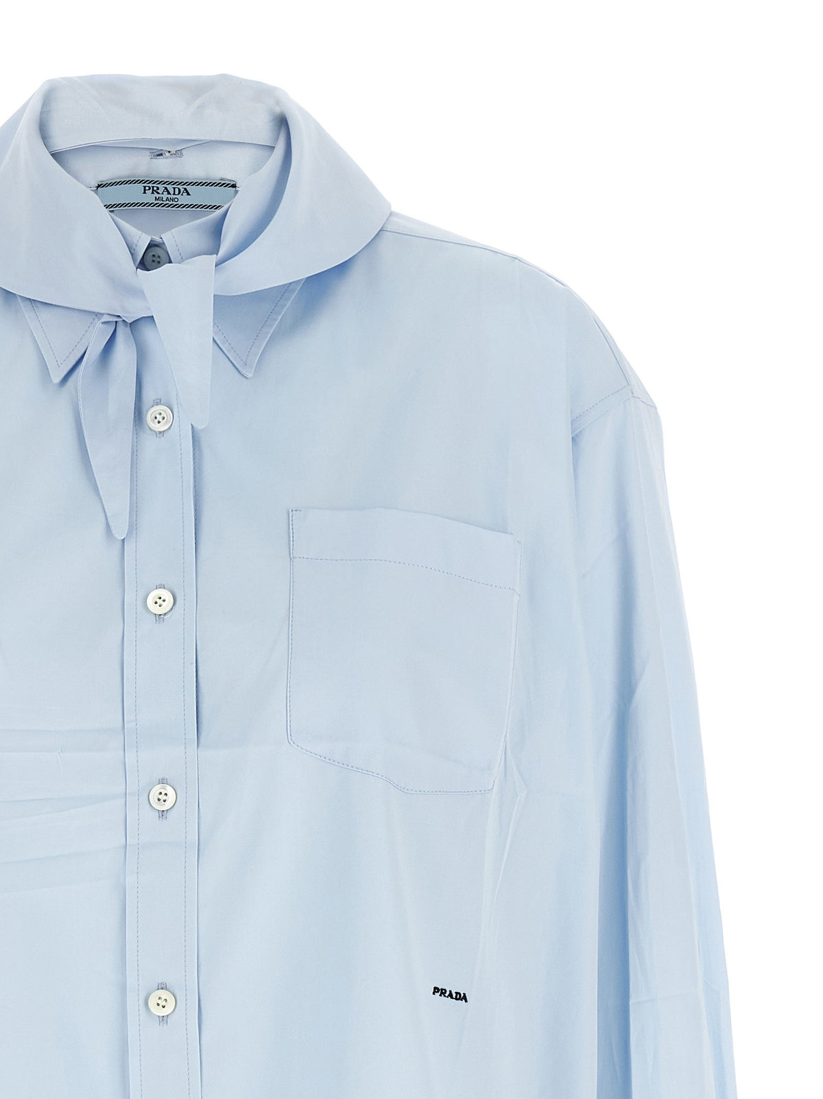PRADA - Scarf shirt