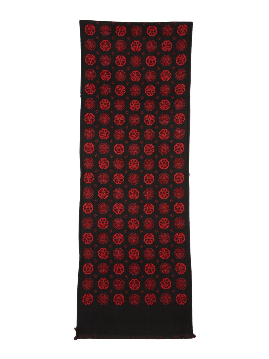 SCARF WITH JACQUARD PATTERN