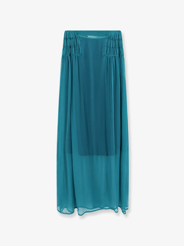 Dries Van Noten Scarlett silk skirt