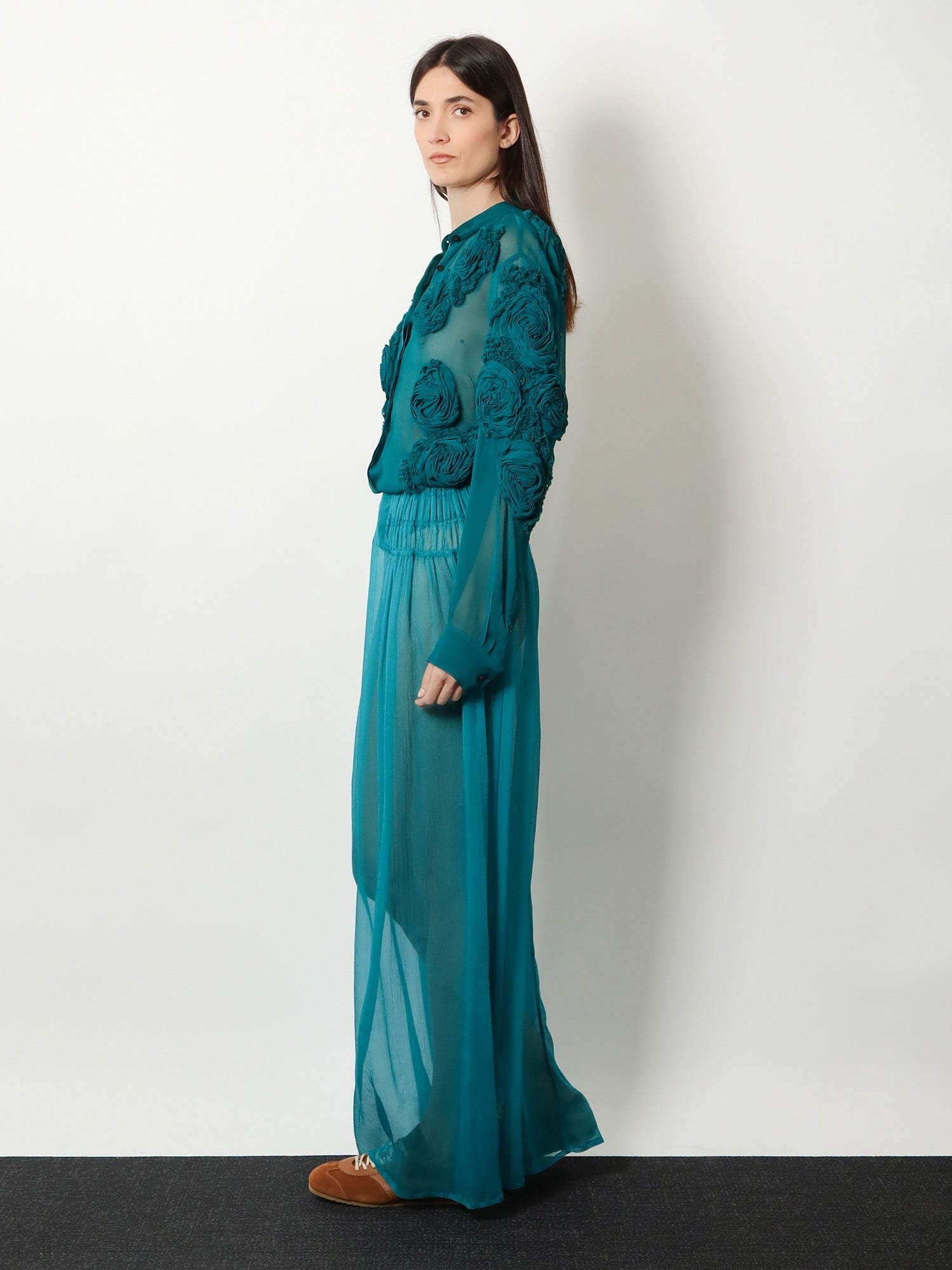 Dries Van Noten - Scarlett silk skirt