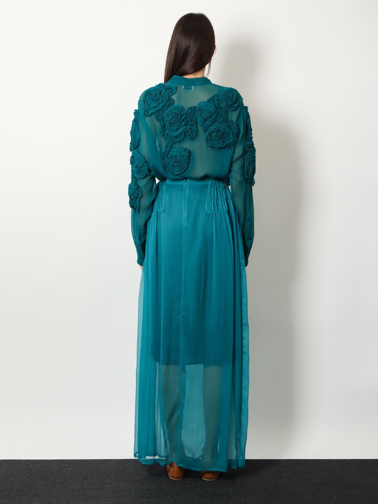 Dries Van Noten - Scarlett silk skirt