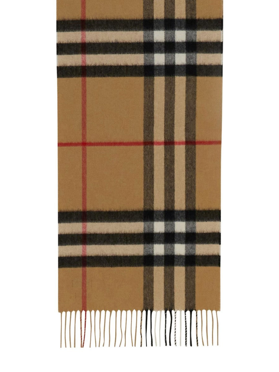 CASHMERE CHECK SCARF