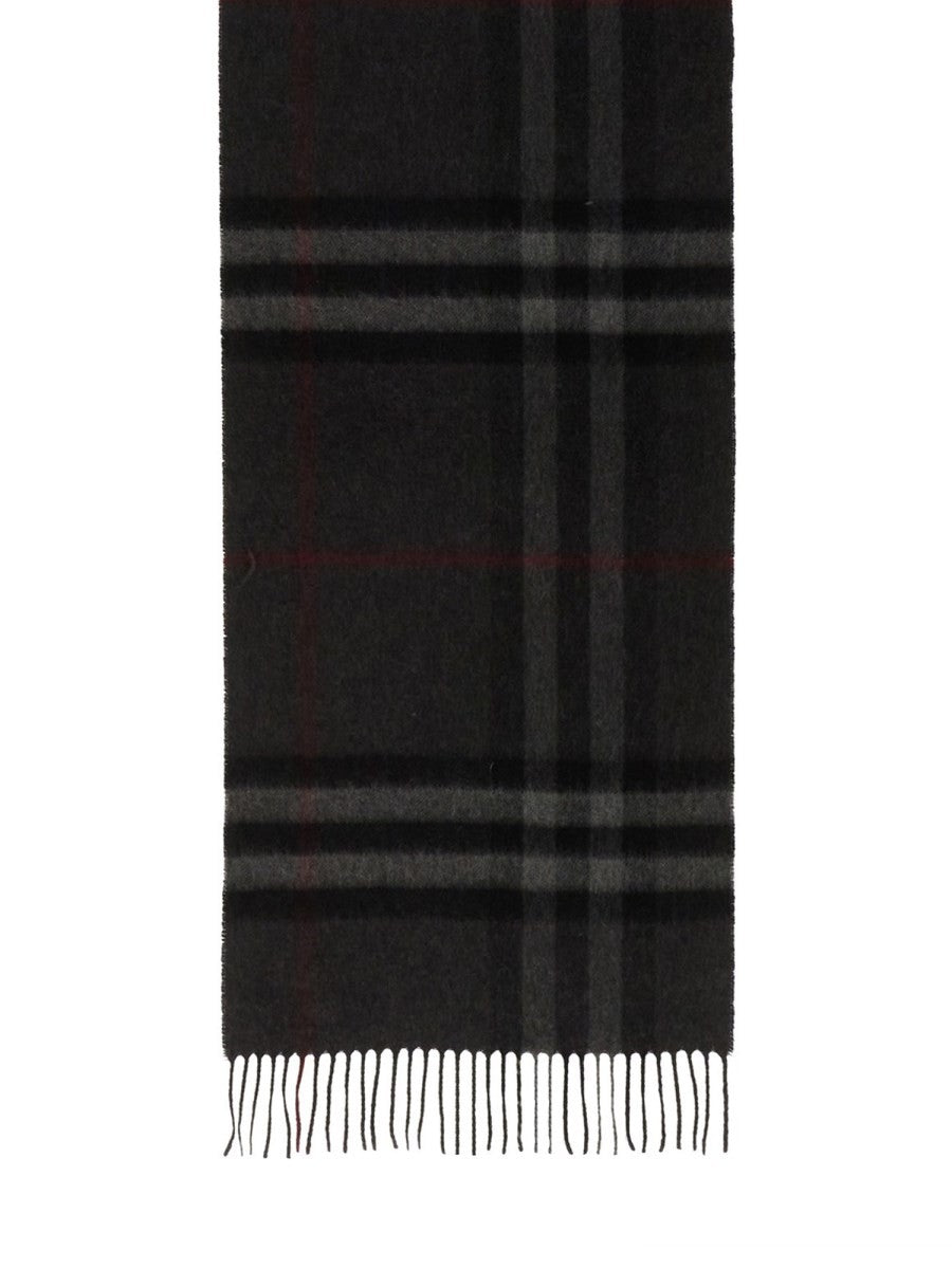 CASHMERE CHECK SCARF